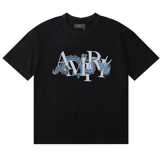 AMIRI Dragon logo-print cotton-jersey T-shirts AMIRI