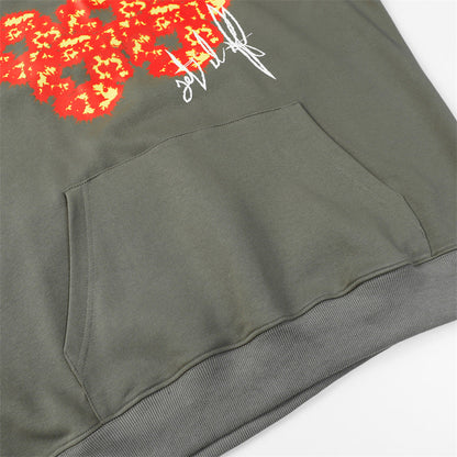 Denim Tears x Off Set The Cotton Wreath Hoodie DENIM TEARS