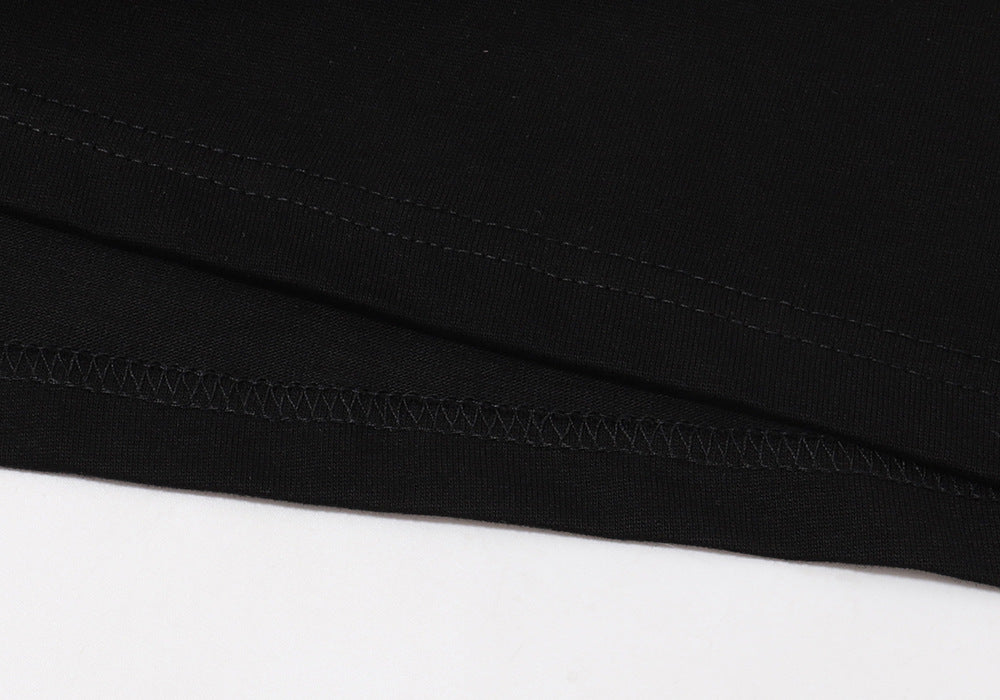 RHUDE micro-logo letter racing print T-shirt RHUDE