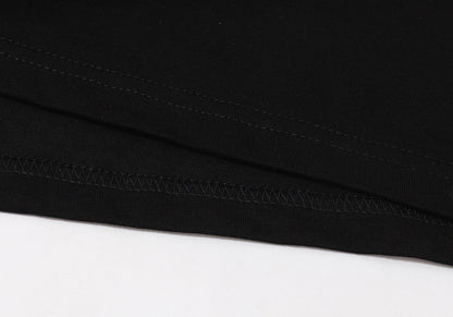 RHUDE micro-logo letter racing print T-shirt RHUDE