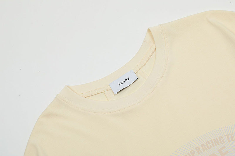 RHUDE Racing graphic print T-Shirts RHUDE