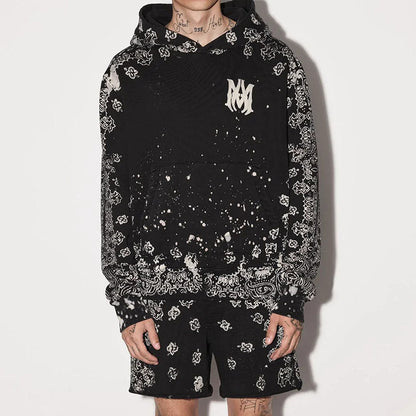 AMIRI Bandana Bleach hoodie AMIRI