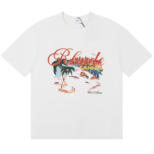 RHUDE Cannes Beach T-shirt RHUDE