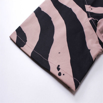 Rhude Zebra Silk Shirts RHUDE