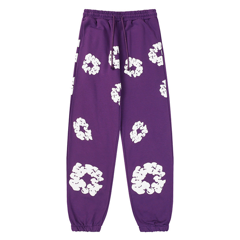 Denim Tears The Cotton Wreath Pant Purple DENIM TEARS