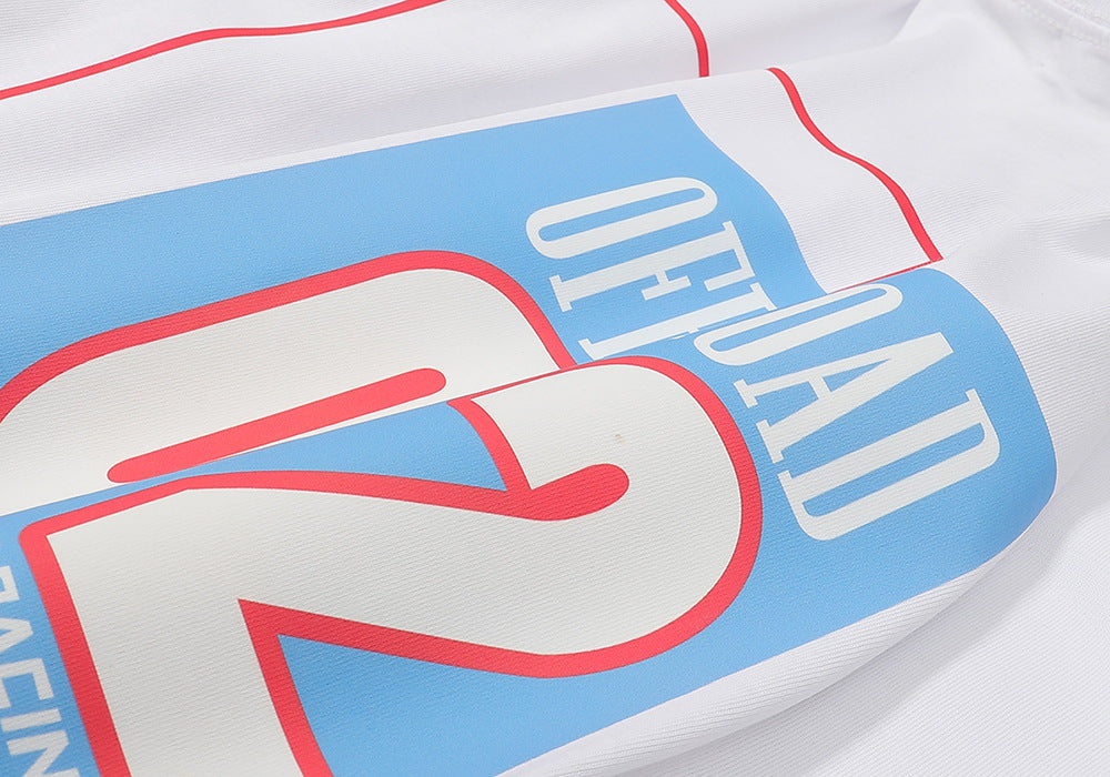 RHUDE Race The High Desert micro-logo T-shirt RHUDE