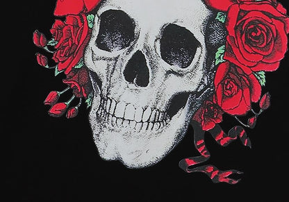 AMIRI rose skull print T-Shirts AMIRI