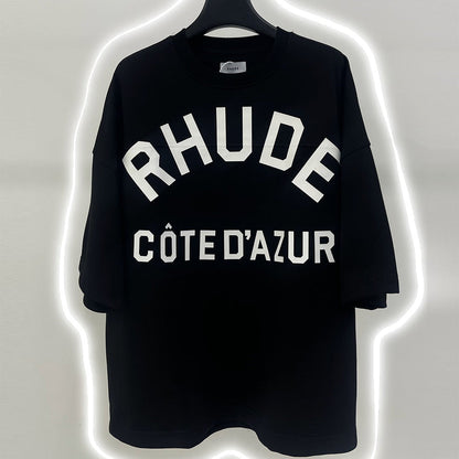 Rhude Mid-Sleeve Boxy T-shirt RHUDE