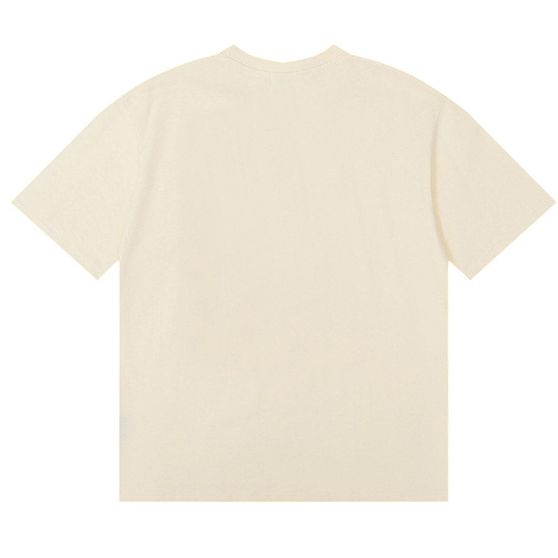 RHUDE Black dove lettering print T-Shirts RHUDE