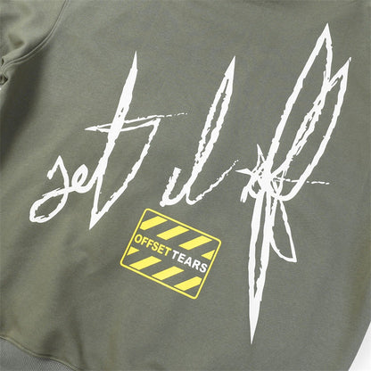 Denim Tears x Off Set The Cotton Wreath Hoodie DENIM TEARS