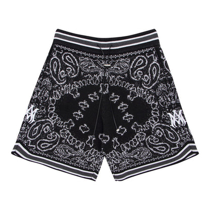 AMIRI Bandana Print B-Ball Drawstring Shorts AMIRI