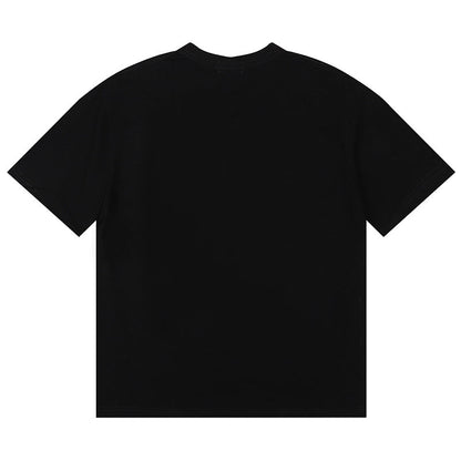 AMlRl Staggered Logo Print Cotton Jersey T-Shirt AMIRI