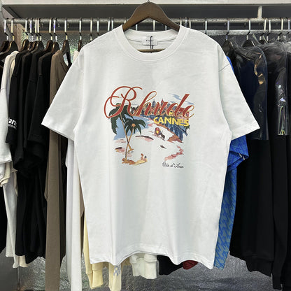 RHUDE Cannes Beach T-shirt RHUDE