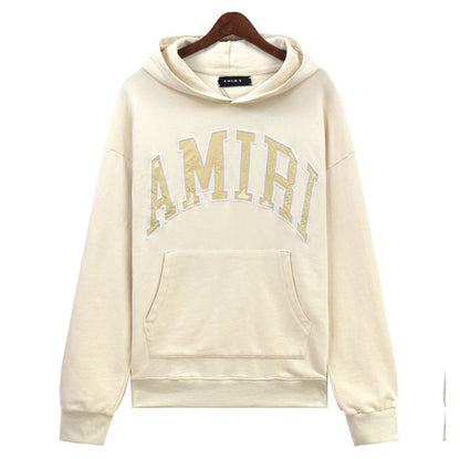 AMIRI Logo-Appliqued Colour-Block Cotton-Jersey Hoodies AMIRI