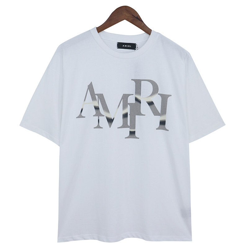 AMIRI Staggered Logo-Print Cotton-Jersey T-Shirts AMIRI