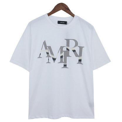 AMIRI Staggered Logo-Print Cotton-Jersey T-Shirts AMIRI