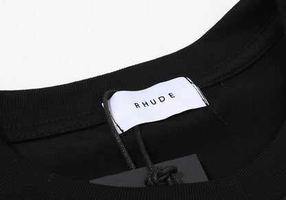 RHUDE Moroccan LOGO print T-Shirt RHUDE