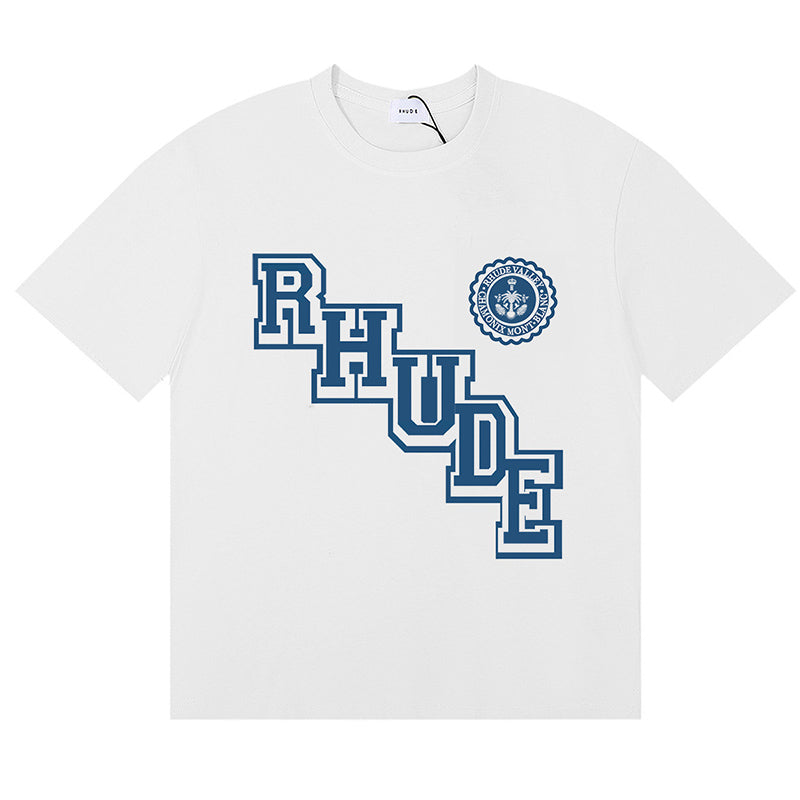 RHUDE Logo-Print Cotton T-Shirts RHUDE