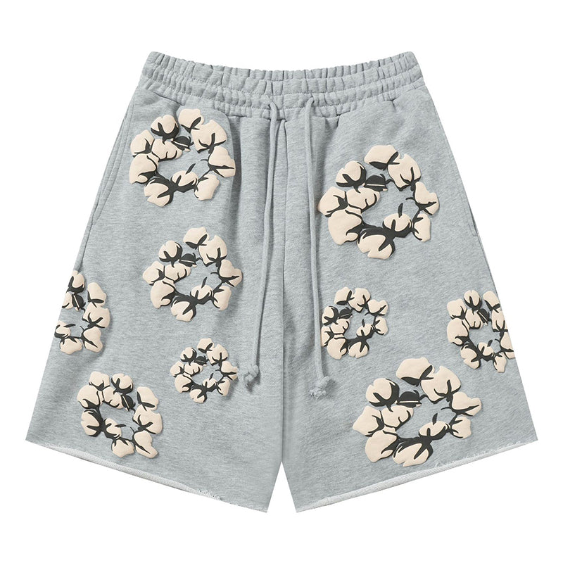 Denim Tears The Cotton Wreath Shorts DENIM TEARS