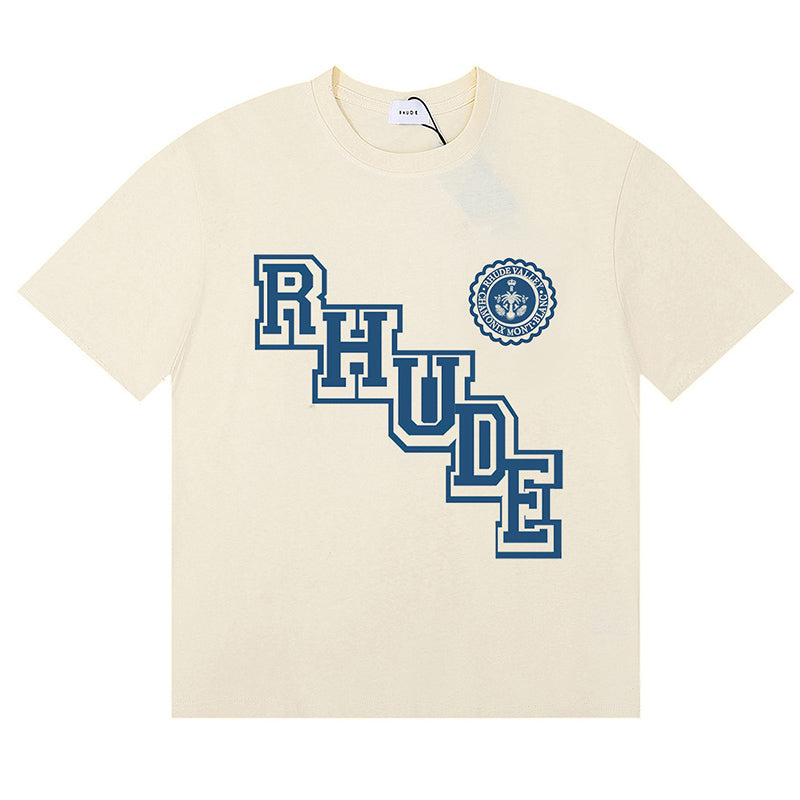 RHUDE Logo-Print Cotton T-Shirts RHUDE