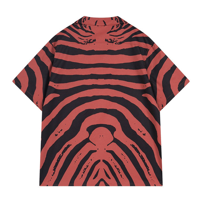 Rhude Zebra Silk Shirts RHUDE