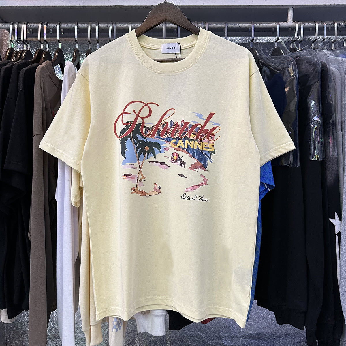 RHUDE Cannes Beach T-shirt RHUDE