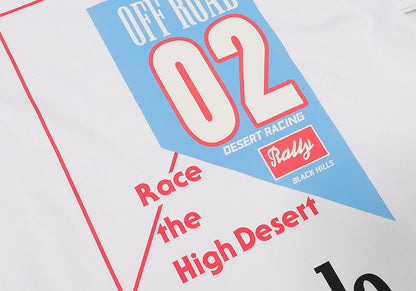 RHUDE Race The High Desert micro-logo T-shirt RHUDE