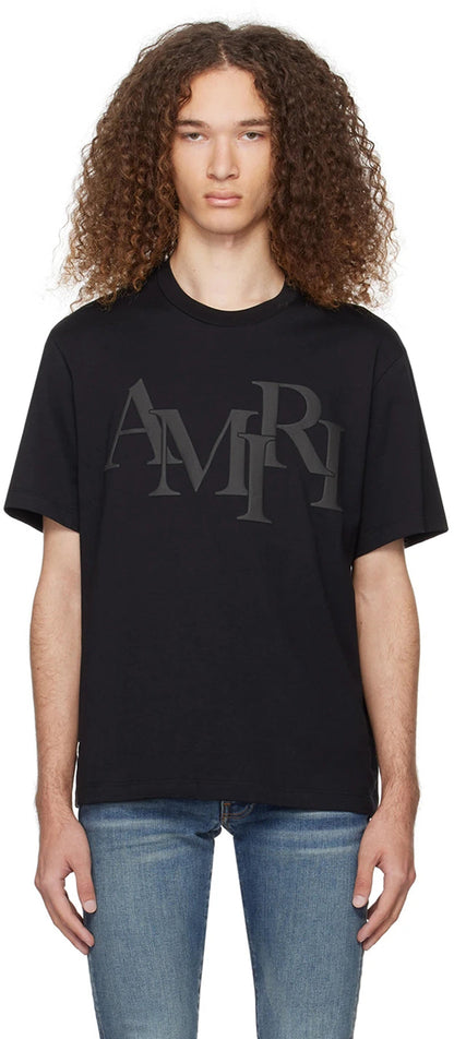 Amiri Staggered Logo T-shirt AMIRI