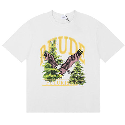 RHUDE Eagle lettering print T-Shirts RHUDE