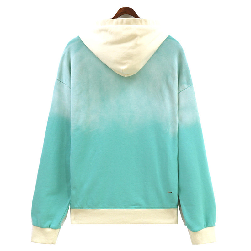 AMIRI Logo-Appliqued Colour-Block Cotton-Jersey Hoodies AMIRI