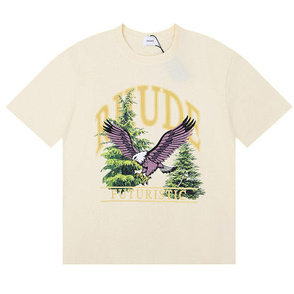 RHUDE Eagle lettering print T-Shirts RHUDE