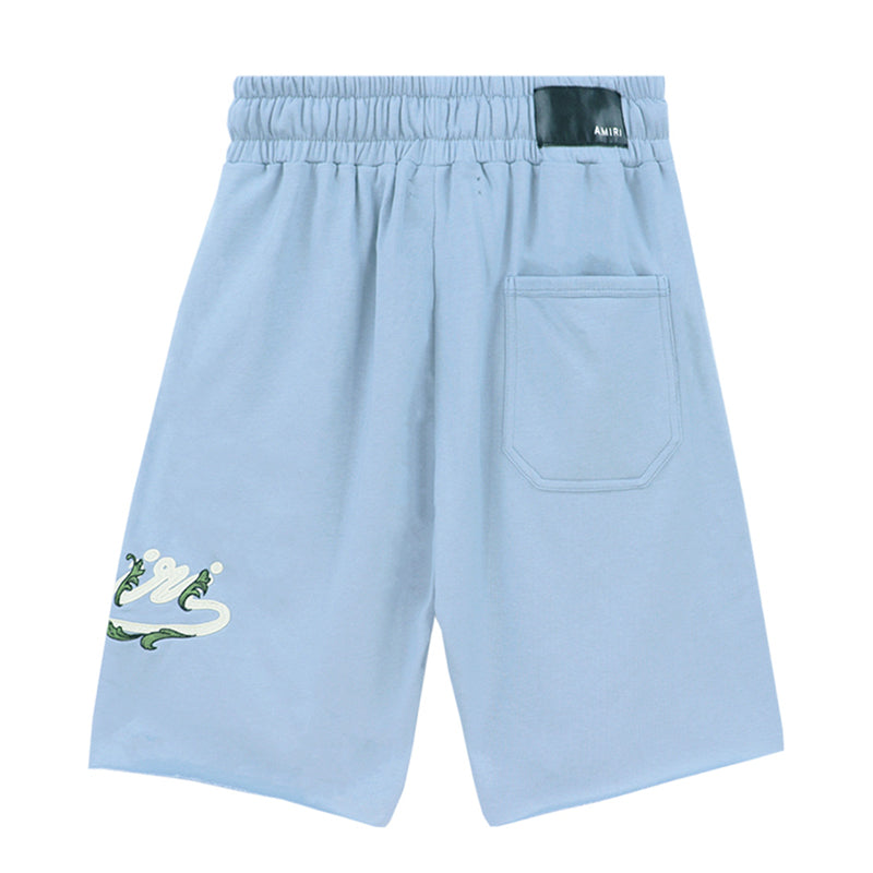AMIRI Letter Logo Embroidery Shorts AMIRI