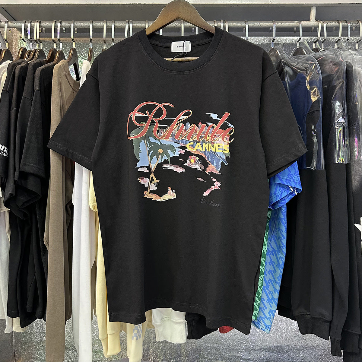 RHUDE Cannes Beach T-shirt RHUDE