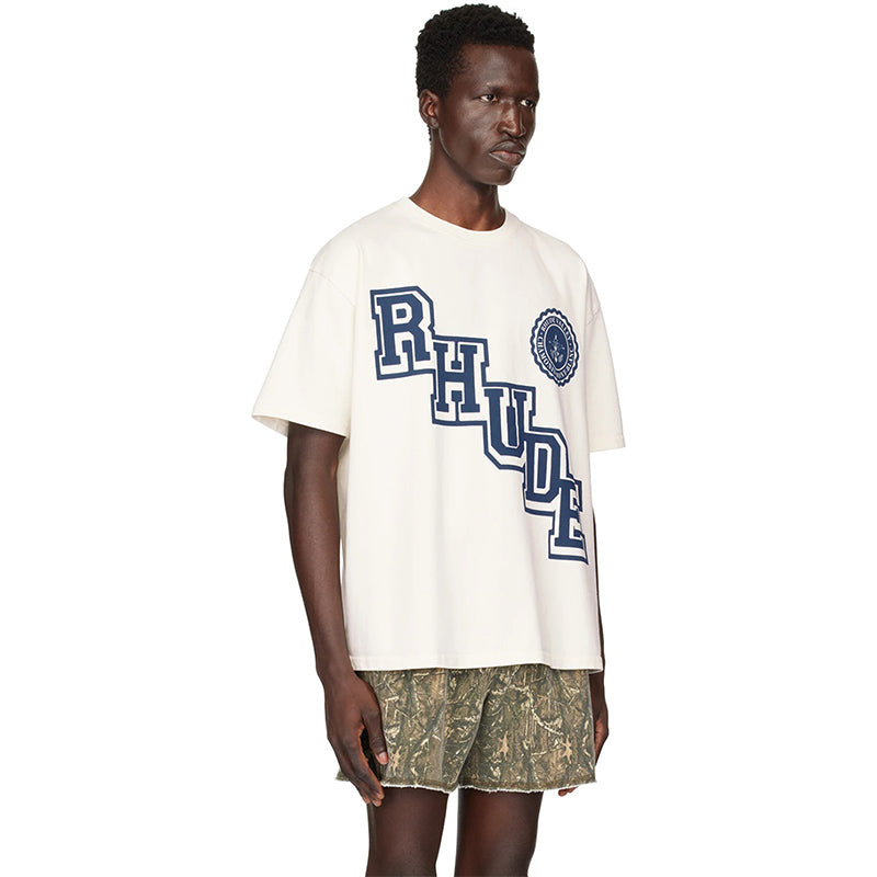 RHUDE Logo-Print Cotton T-Shirts RHUDE
