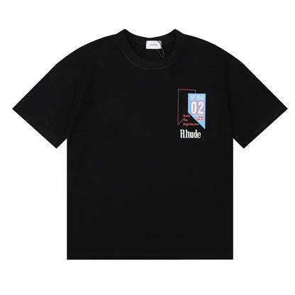 RHUDE Race The High Desert micro-logo T-shirt RHUDE
