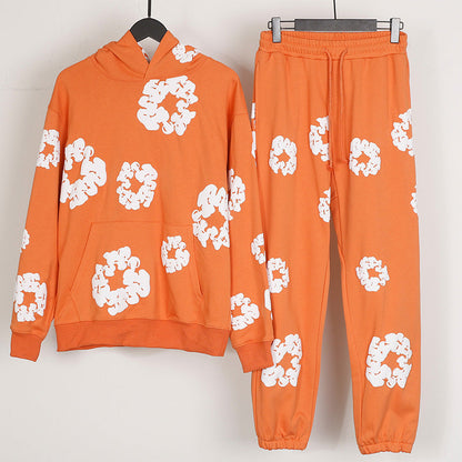 Denim Tears The Cotton Wreath Hoodie Orange DENIM TEARS