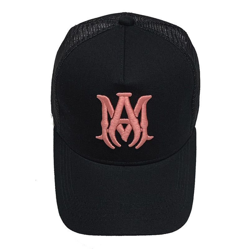 AMIRI LOGO TRUCKER CAPS AMIRI