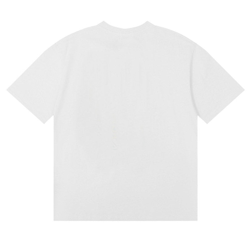 RHUDE Black dove lettering print T-Shirts RHUDE