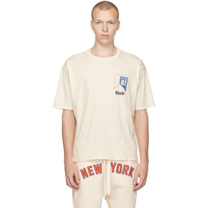 RHUDE Race The High Desert micro-logo T-shirt RHUDE