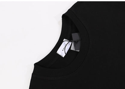 RHUDE Lettering Sunset Graphic T-Shirt Yellow RHUDE