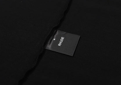 RHUDE Micro Logo Poker Card Printing T-Shirt RHUDE