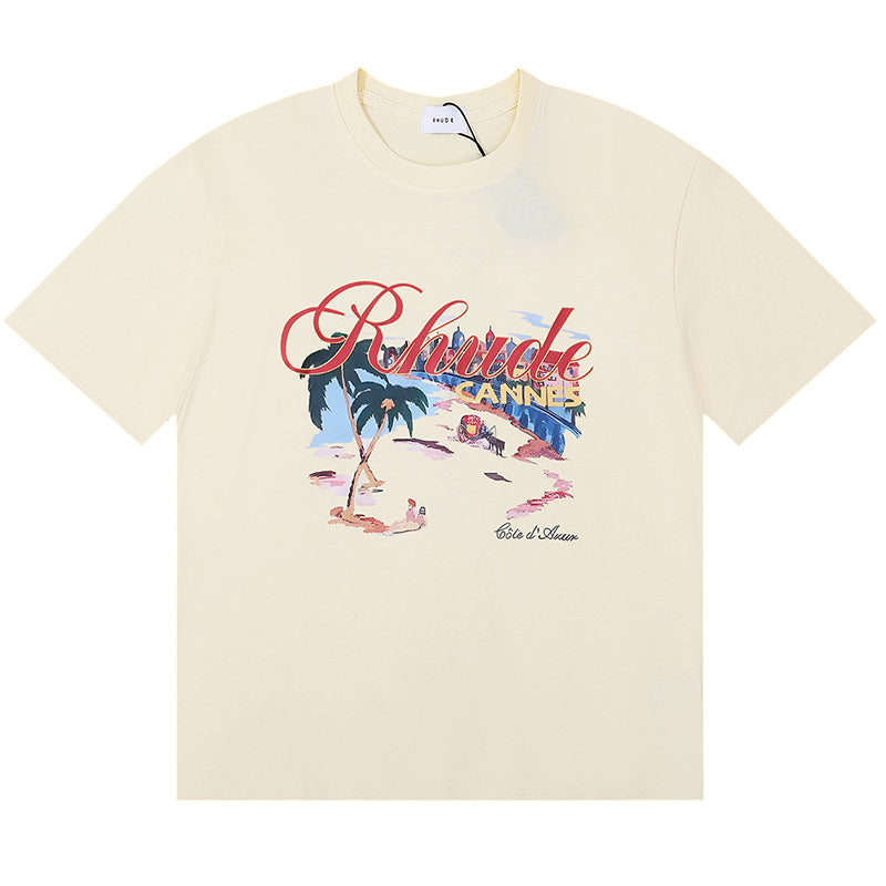 RHUDE Cannes Beach T-shirt RHUDE