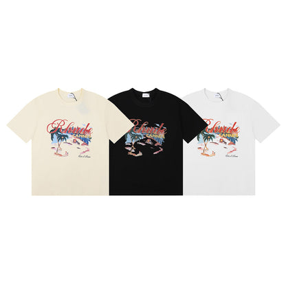 RHUDE Cannes Beach T-shirt RHUDE