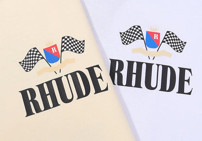 RHUDE RHUDE racing print T-Shirt RHUDE