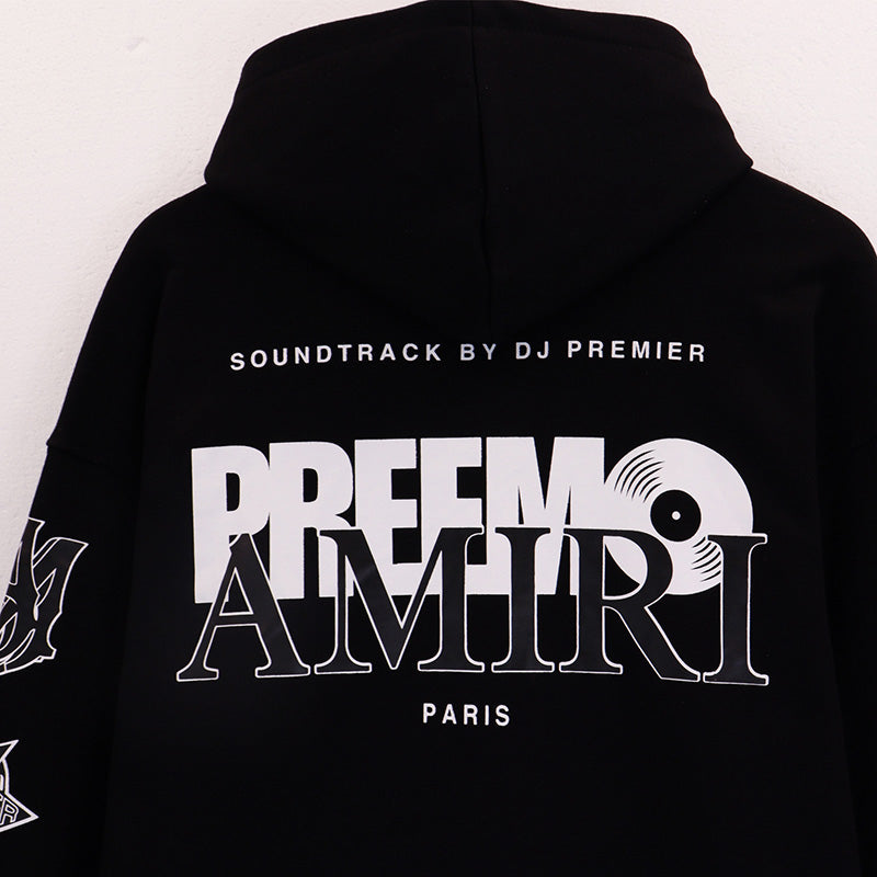 AMIRI Logo-Print Cotton-Jersey Hoodie AMIRI