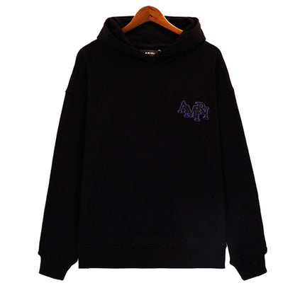 AMIRI Logo-Embroidered Cotton-Jersey Hoodies AMIRI