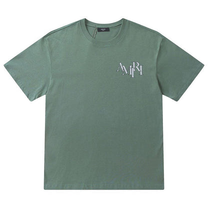 AMIRI STAGGERED LOGO T-Shirts AMIRI