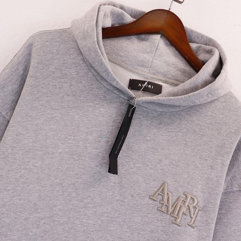 AMIRI Logo-Embroidered Cotton-Jersey Hoodies AMIRI