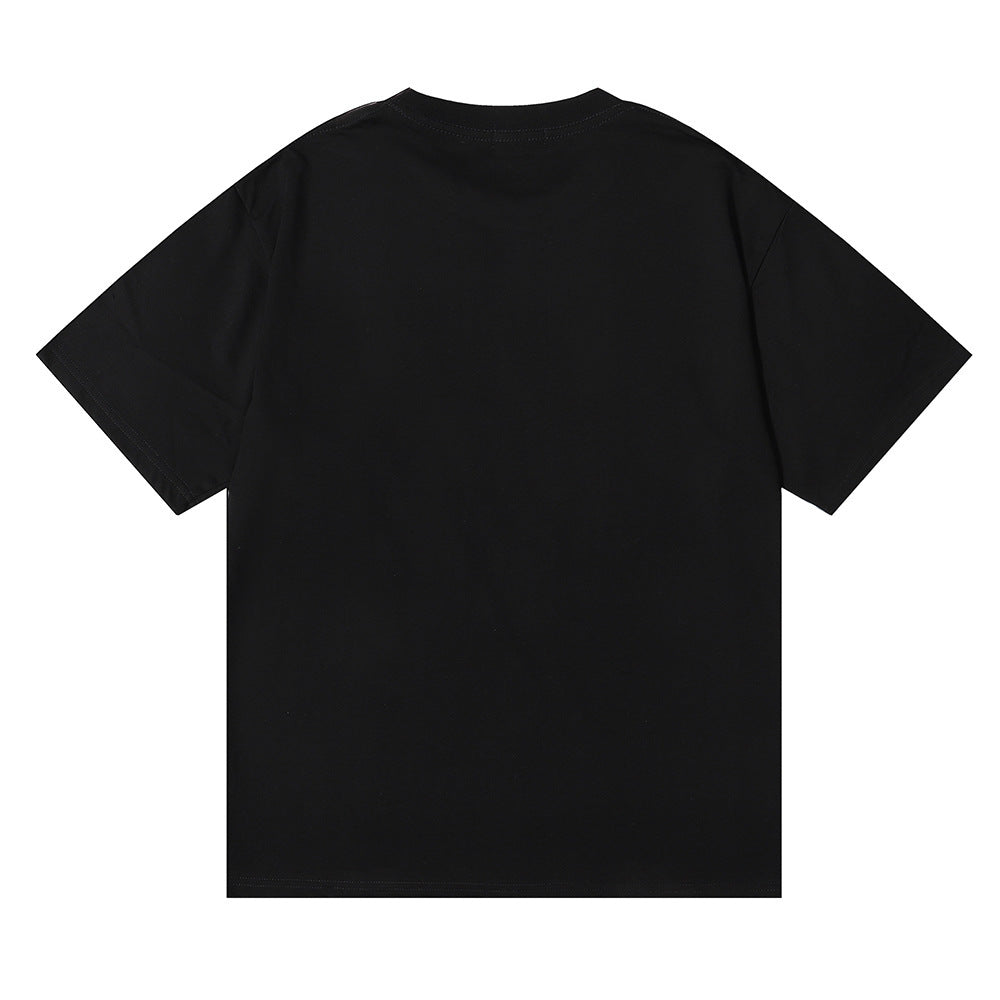 RHUDE letter wheat ear fruit print T-shirts RHUDE
