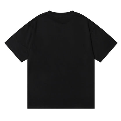 RHUDE letter wheat ear fruit print T-shirts RHUDE